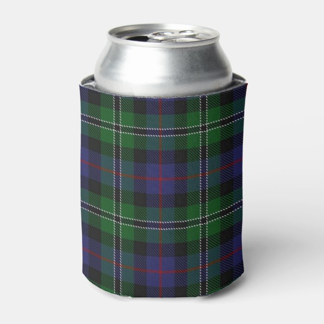 Old Scotsman Clan Rose Hunting Tartan Can Cooler (Can Front)