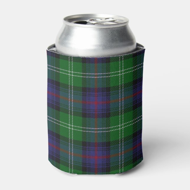 Old Scotsman Clan Sutherland Tartan Can Cooler (Can Front)