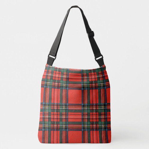 tartan crossbody bag