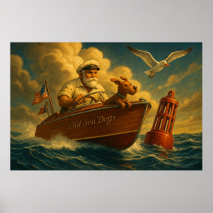 Old Sea Dogs: a sailor and his trusty canine  Poster