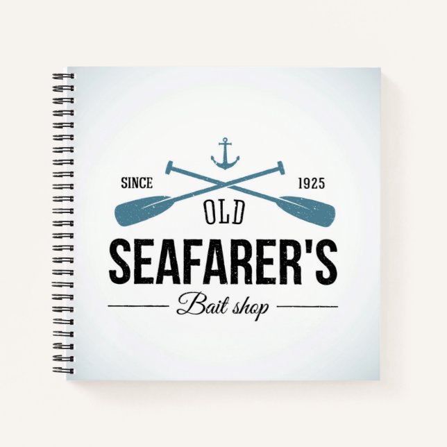 Old Seafarers Bait Shop Notebook (Front)
