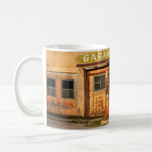 Old service station in rural Utah,  USA. vintage,  Coffee Mug
