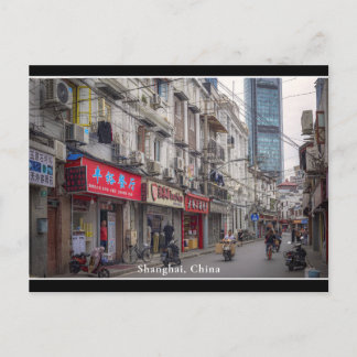 © Old Shanghai, China Postcard