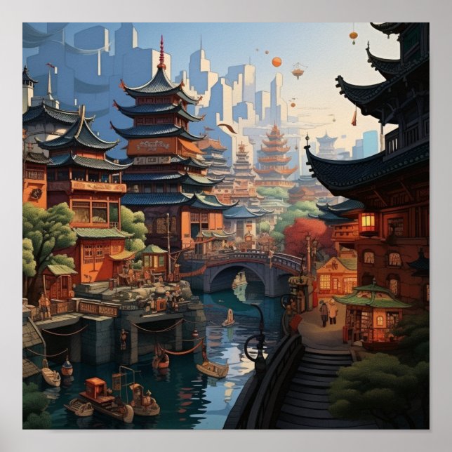 Old Shanghai Poster (Front)