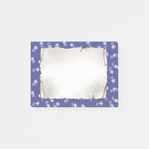 Old sheet post-it adhesive notes