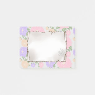 Old sheet post-it adhesive notes