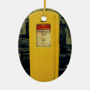 Old Shell Pump Ceramic Tree Decoration