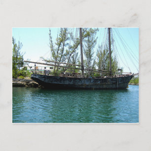 Old Ship Postcard