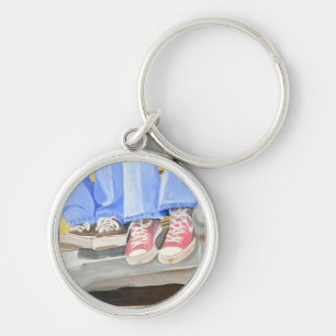 Old Shoes and Car Keychain