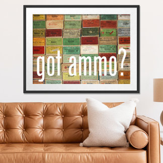 Old Shotshell Boxes Poster