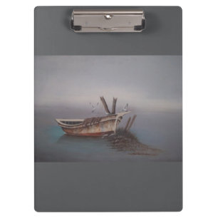 Old Skiff Clipboard