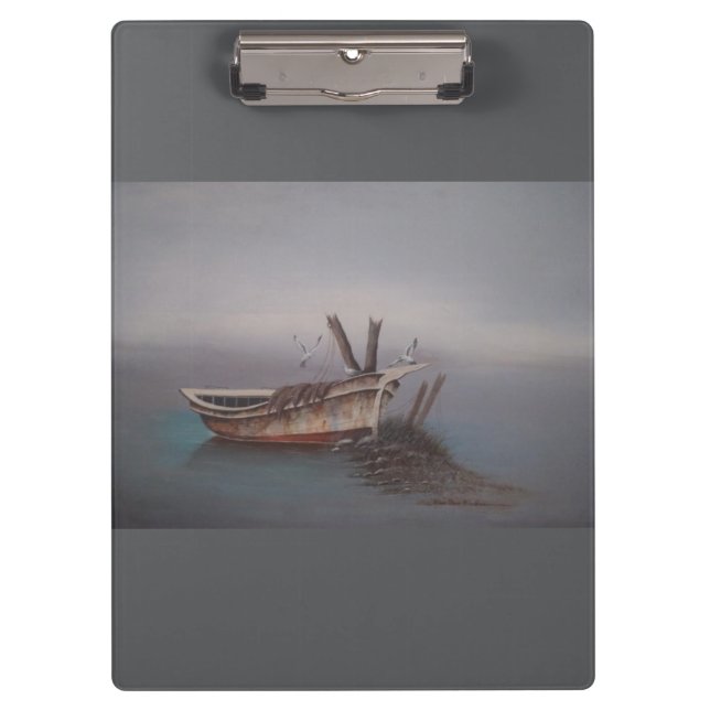 Old Skiff Clipboard (Front)