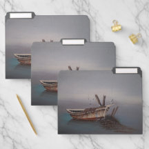 Old Skiff File Folders