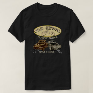 Old Skool Classic Patina Trucks - T-Shirt