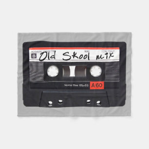 Old Skool Mix Fleece Blanket, Small