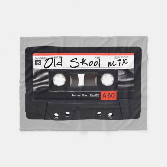 Old Skool Mix Fleece Blanket, Small (Front (Horizontal))