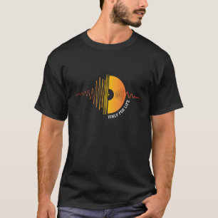Old Skool Vinyl, Love Decks, Vinyl Lovers, DJ, Rec T-Shirt