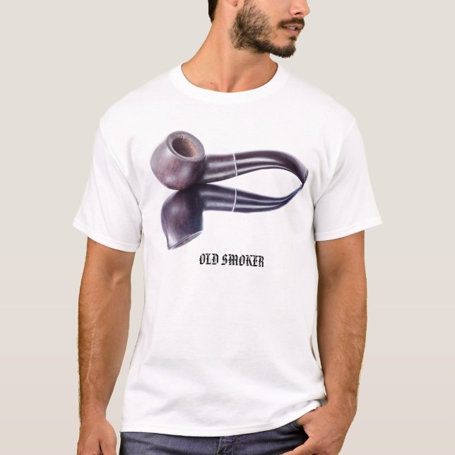 OLD SMOKER T-Shirt (Front)