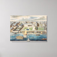 Old Somerset House on the Strand, engraved by Jean