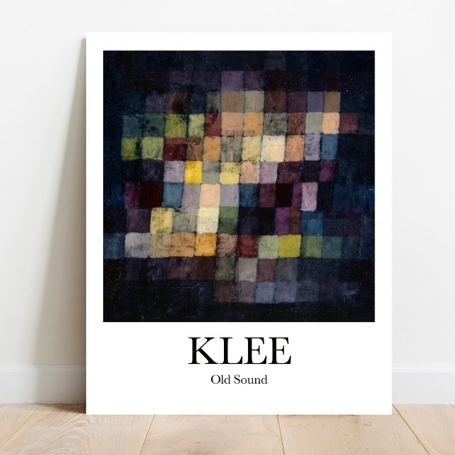 Old Sound by Paul Klee Poster (Klee's whimsical "Old Sound" - Own this iconic surrealist masterpiece!)