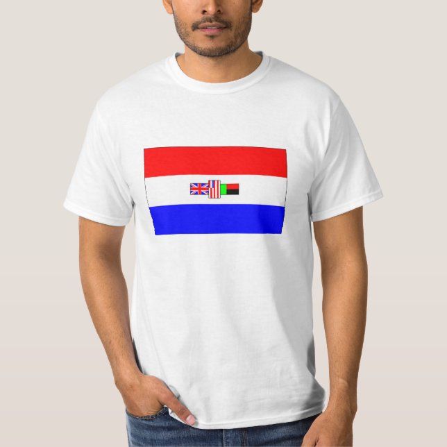 Old South Africa Flag T-Shirt (Front)