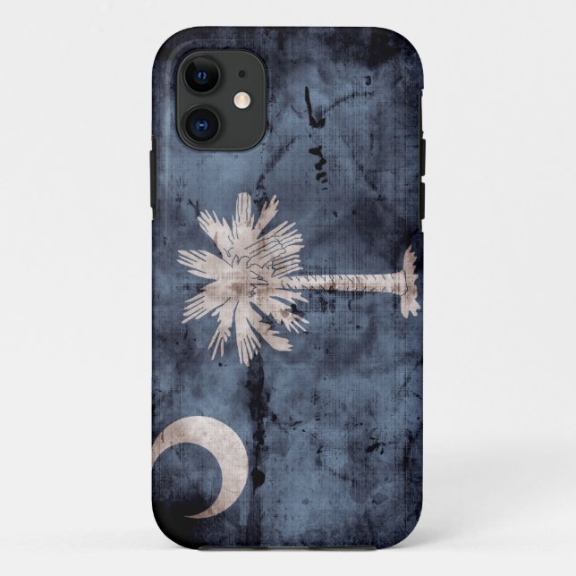 Old South Carolina Flag; Case-Mate iPhone Case (Back)