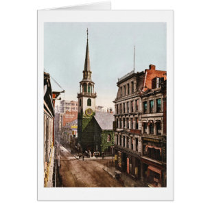 Old South Church Boston 1900 - Vintage