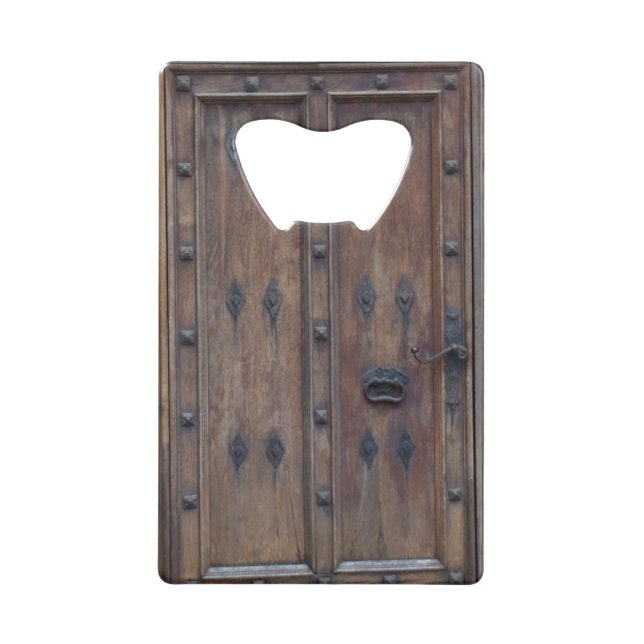 Old Spanish Wooden Door with Bolts (Front)