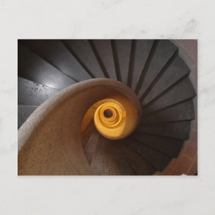Old Spiral Staircase Postcard
