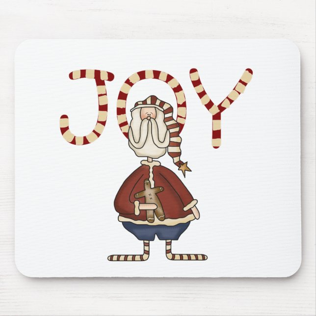 Old St. Nick Mouse Mat (Front)