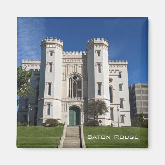 Old State Capitol - Baton Rouge Magnet (Front)