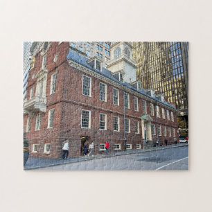 Old State House in Boston Massachusetts Jigsaw Puzzle