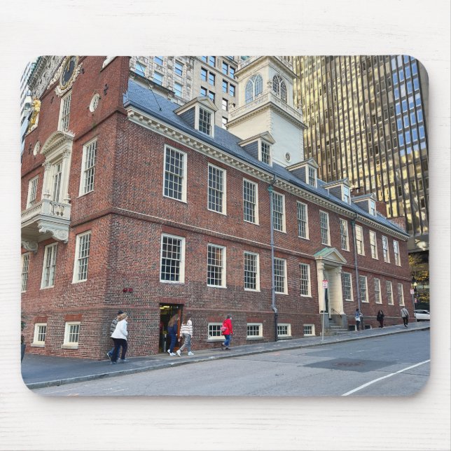 Old State House in Boston Massachusetts Mouse Mat (Front)