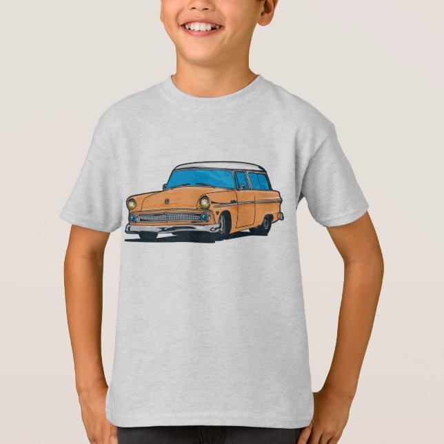 Old Station Wagon T-Shirt (Front)
