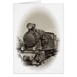 Old steam locomotive
