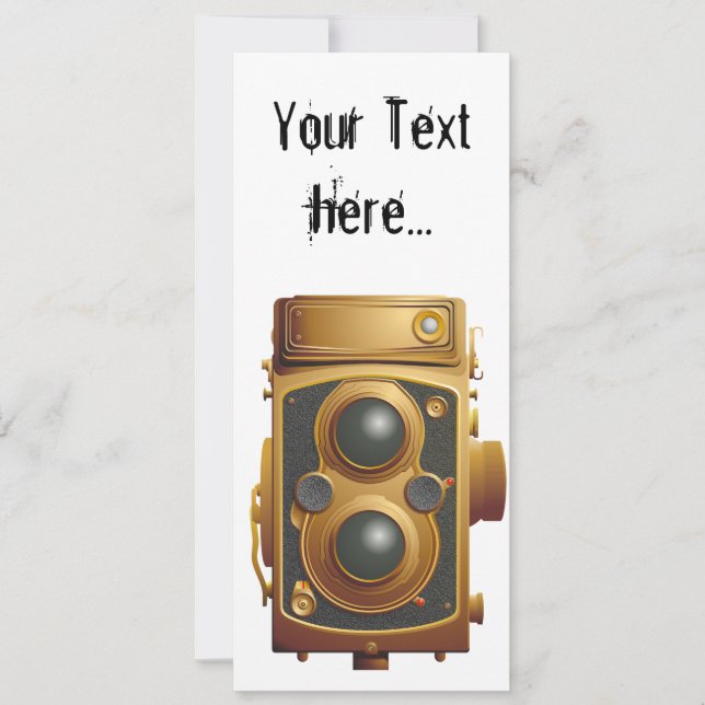 Old Steampunk Camera (Front)