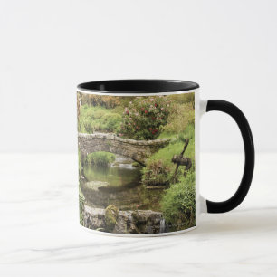 Old Stone Bridge Over A Stream In Dartmoor Park Mug