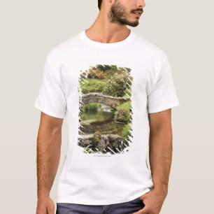 Old Stone Bridge Over A Stream In Dartmoor Park T-Shirt