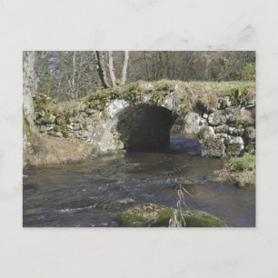 Old stone bridge postcard