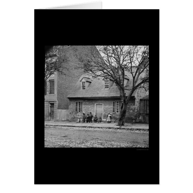 Old Stone House in Richmond,VA 1865 (Front)