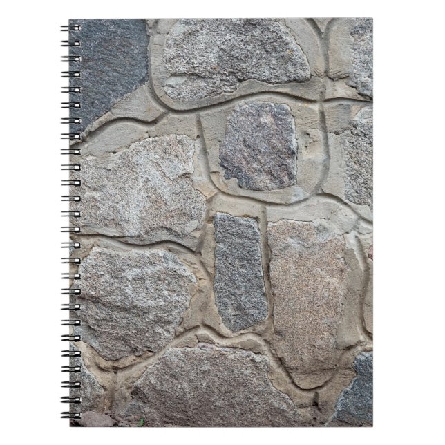 Old stone masonry textureabstract, architecture, h notebook (Front)