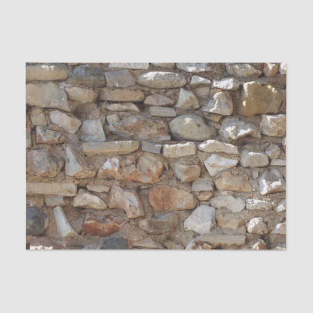 old, stone, outdoor, lifestyle, nature, wall, back tissue paper (Front)
