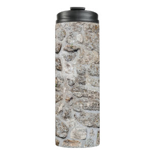 Old stone wall at belgrade fortress, belgrade ser thermal tumbler