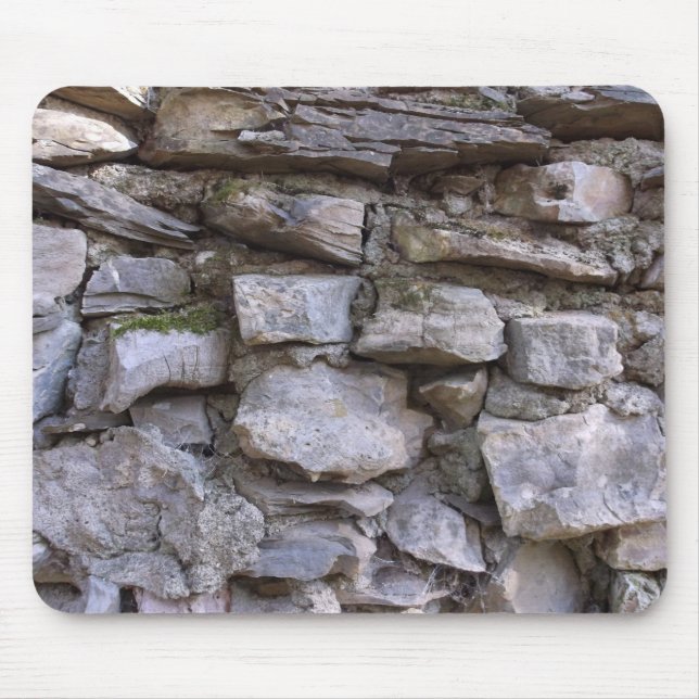 Old Stone Wall Mouse Mat (Front)