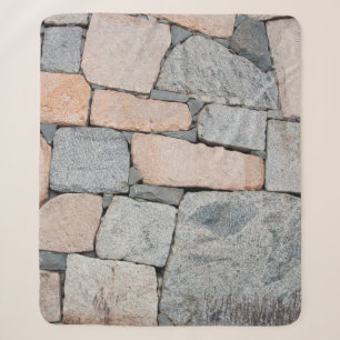 Old stone wall of ancient castle. abstract,ancient sherpa blanket