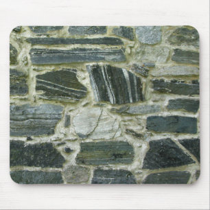 Old Stone Wall Photo Mouse Mat