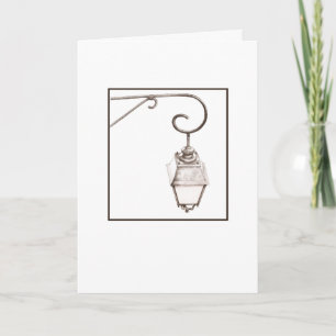 Old Street Light Card