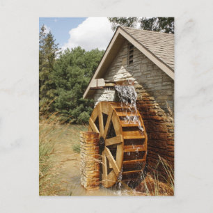 Old Style Watermill Postcard