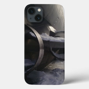 Old Submarine iPhone 13 Case