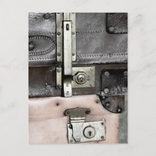 Old Suitcases Postcard